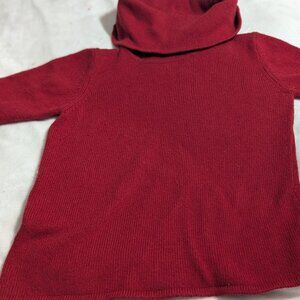 Vintage Red Worthington Sweater 3/4 length sleeves Size Med